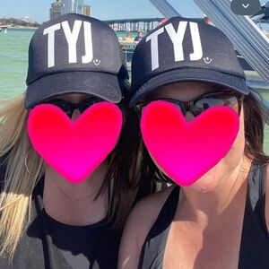 Black TYJ (Thank You Jesus) Trucker Hat